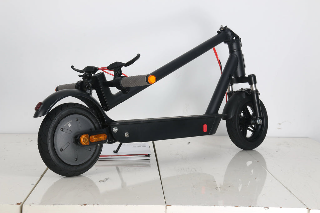 Aluminium Alloy Dual Disc brake with Dual suspension 
E Scooter(MK086)