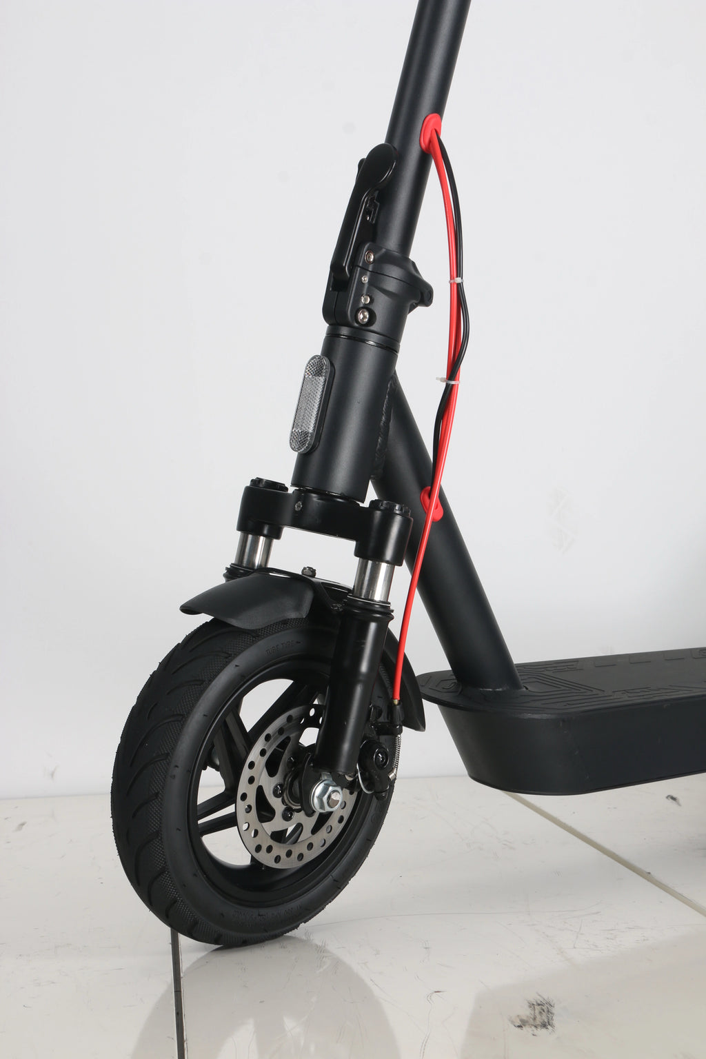 Aluminium Alloy Dual Disc brake with Dual suspension 
E Scooter(MK086)