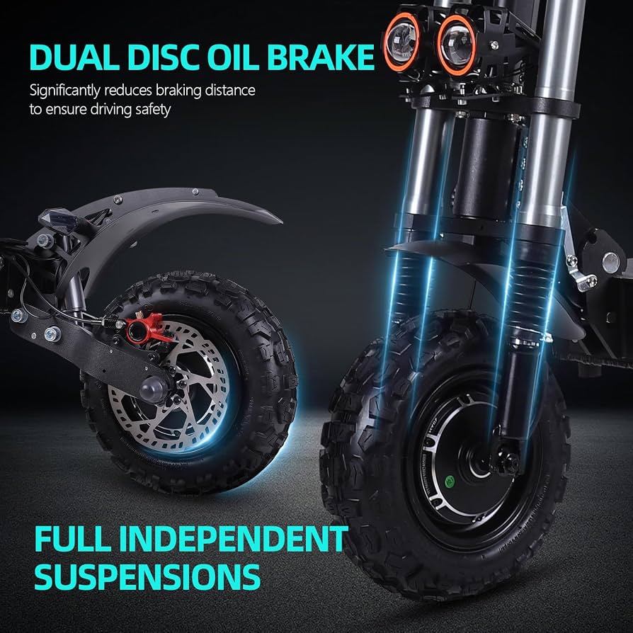J30MAX 6000W Dual Motor Electric Scooter for Adults.