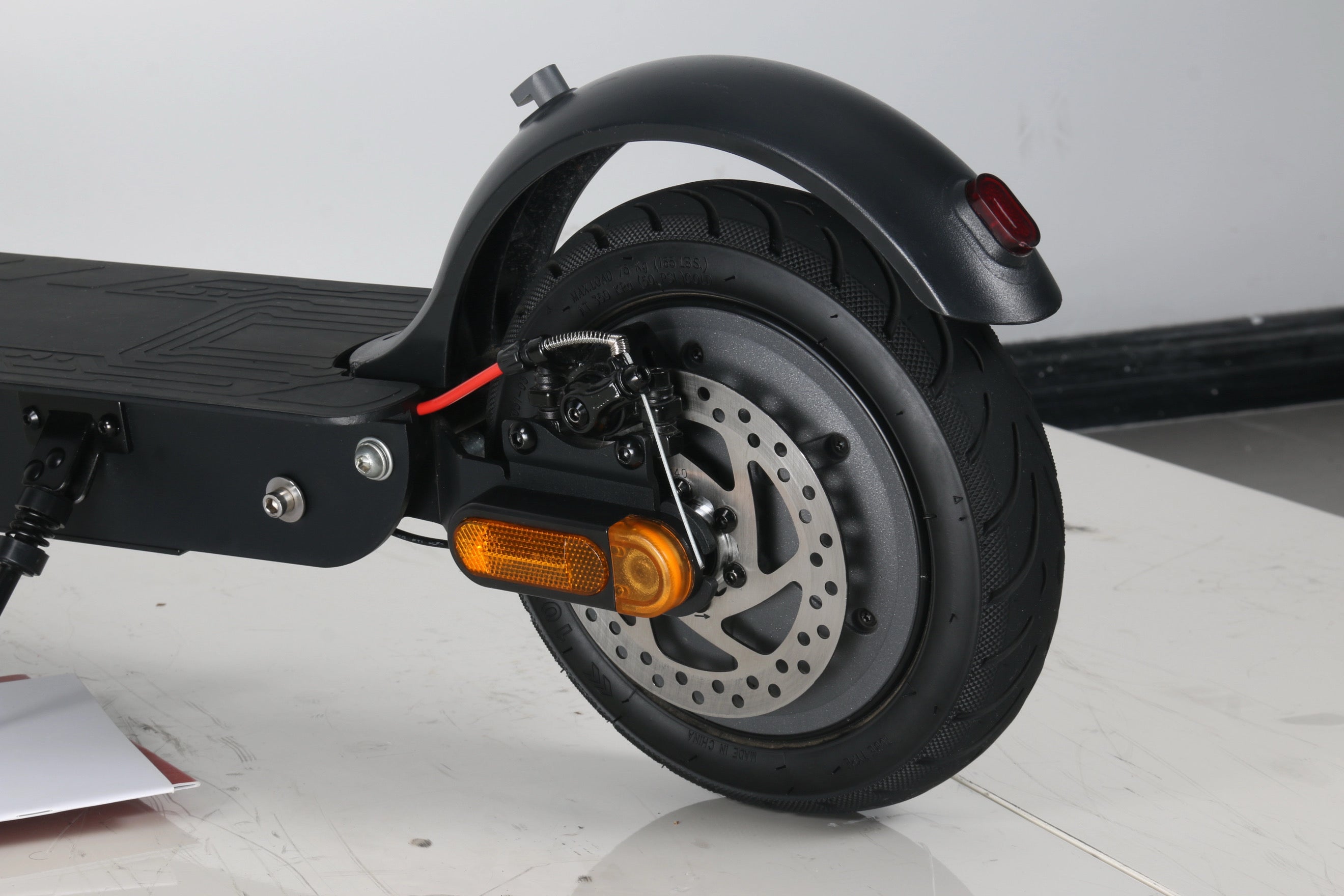 Aluminium Alloy Dual Disc brake with Dual suspension 
E Scooter(MK086)