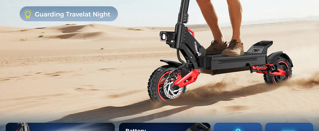 J15 11 Inch Off Road 1600W Powerful Electric Scooter