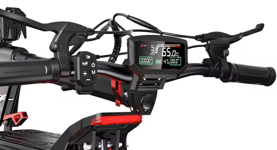 Powerfull 1600W Motor Dual Hydraulic Suspension Foldable E Scooter