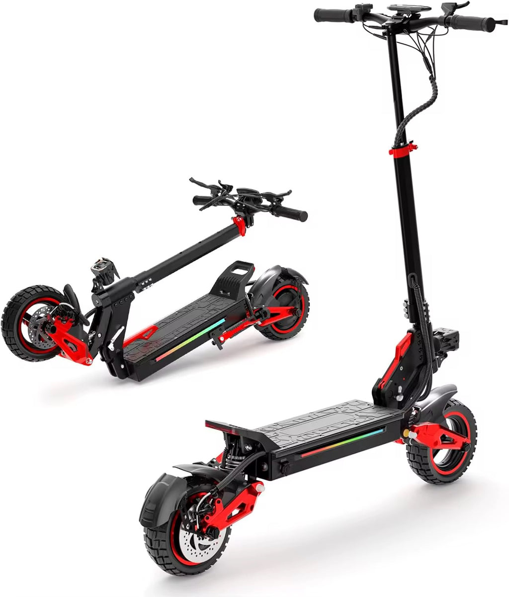 Powerfull 1600W Motor Dual Hydraulic Suspension Foldable E Scooter