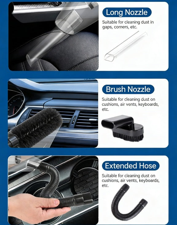 Wireless Vacuum Cleaner With LED Lighting