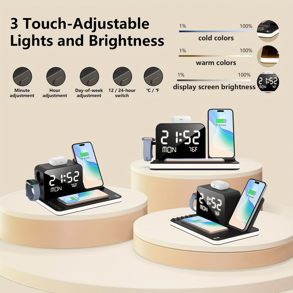 7 In 1 Multifunctional Charging Station